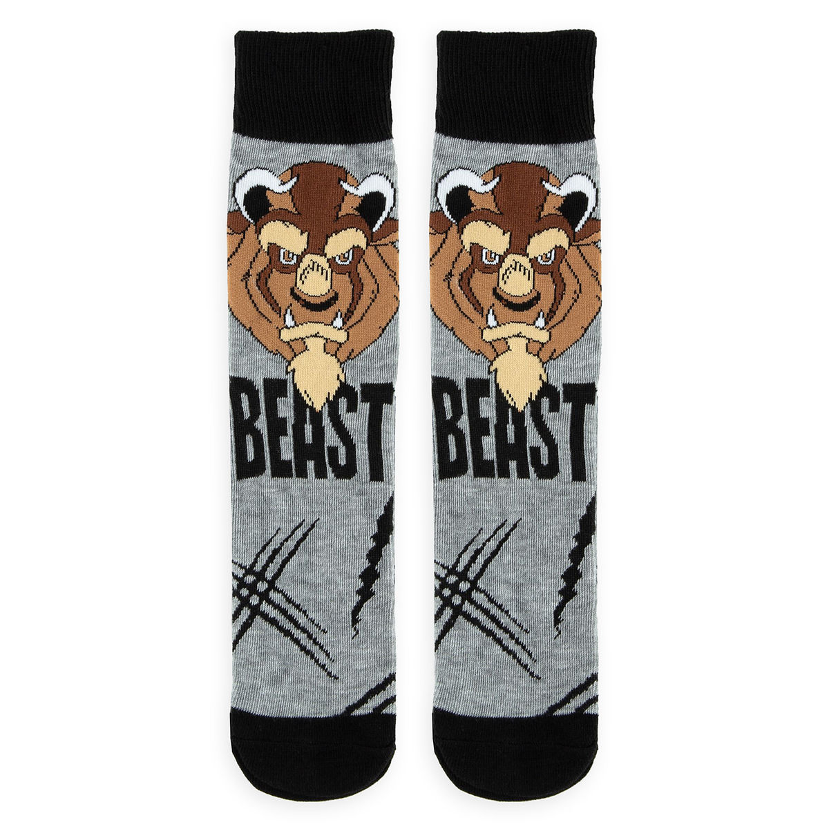 Disney Crew Socks For Adults - Beast - Beauty And The Beast