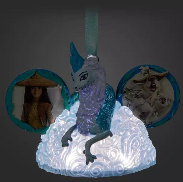 Disney Ear Hat Ornament - Raya And The Last Dragon