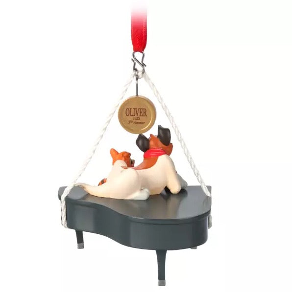 Disney Sketchbook Ornament - Oliver & Company - 35th Anniversary