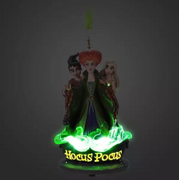 Disney Sketchbook Ornament - Hocus Pocus Light-Up And Sound