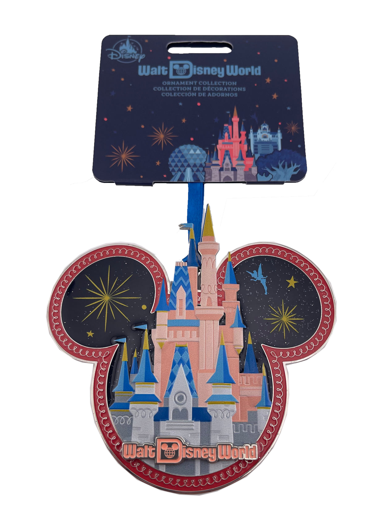 Disney Disc Ornament - Walt Disney World Park Icons