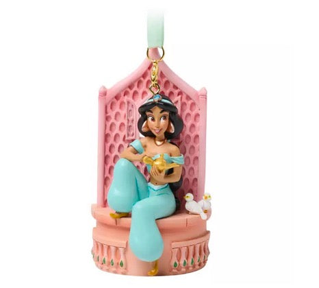 Disney Sketchbook Ornament - Princess Jasmine On A Bench