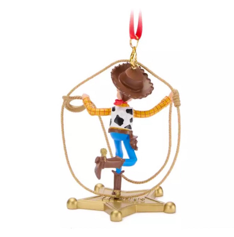 Disney Sketchbook Ornament - Woody With Rope - Toy Story