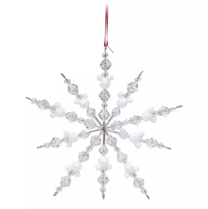 Disney Figure Ornament - Mickey Mouse Snowflake