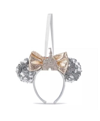 Disney Ear Headband Ornament - Minnie Mouse Fantasyland Castle