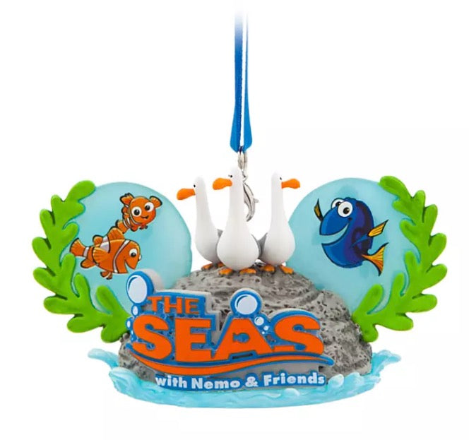Disney Ear Hat Ornament - The Seas With Nemo & Friends