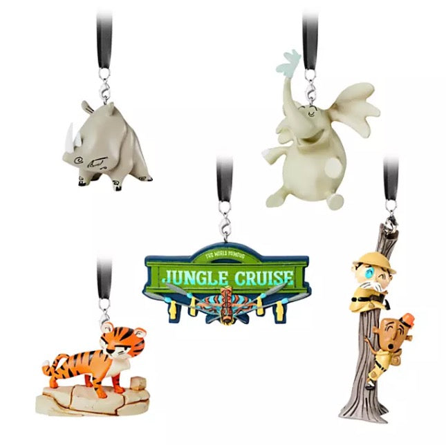 Disney Ornament Set - Jungle Cruise Figural