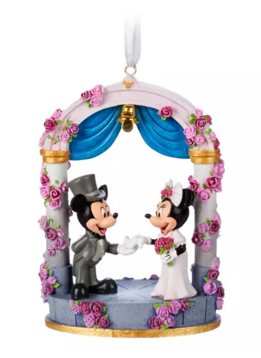 Disney Sketchbook Ornament - Mickey & Minnie Wedding