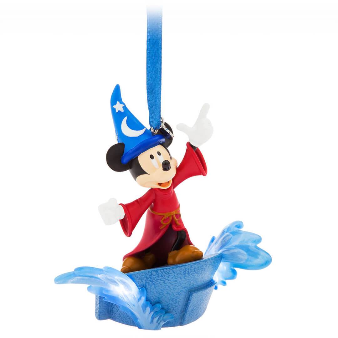  Disney Figural Christmas Ornament - Sorcerer Mickey - Light Up