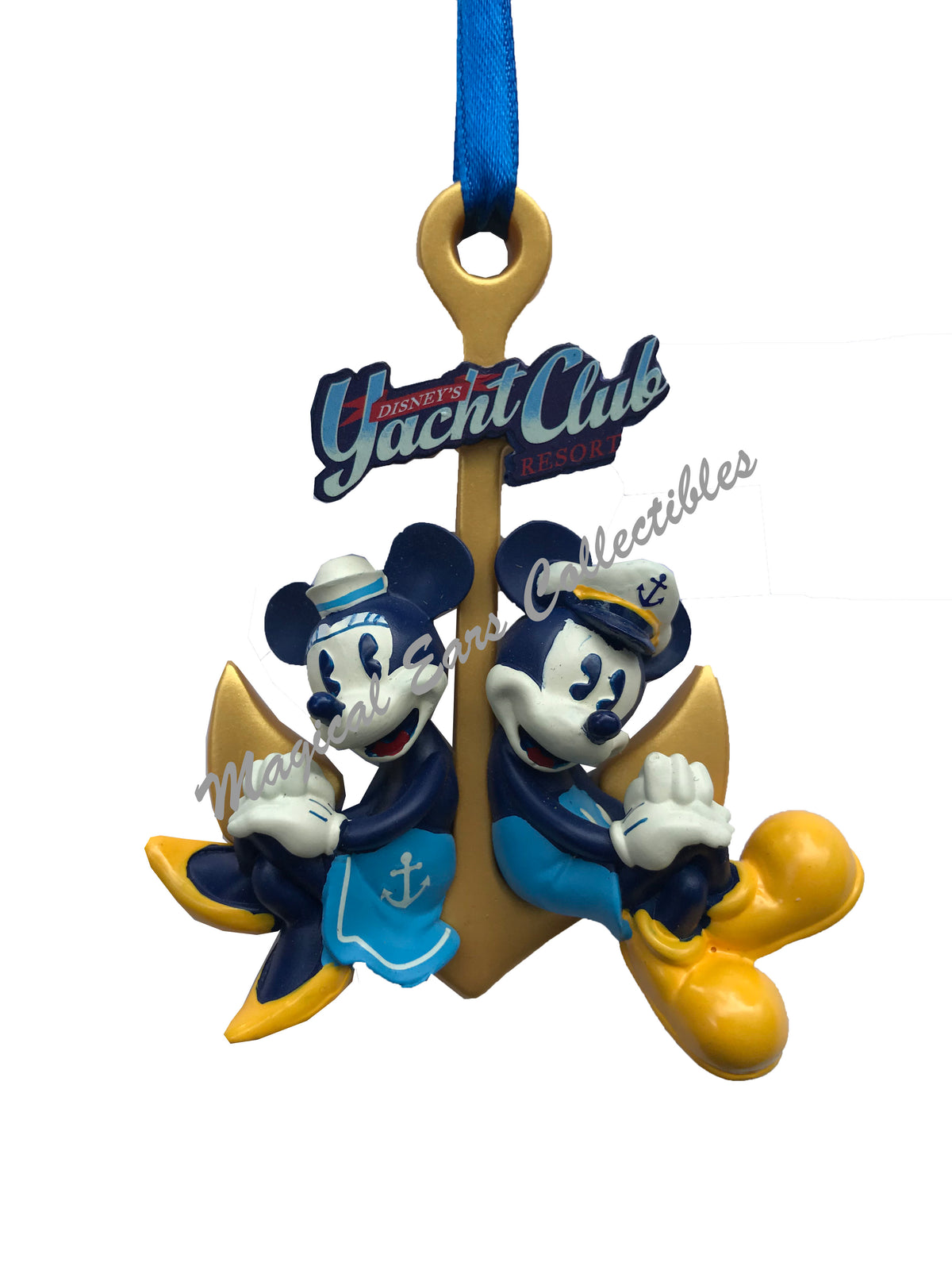  Disney Christmas Ornament - Disney's Yacht Club Resort - Anchor