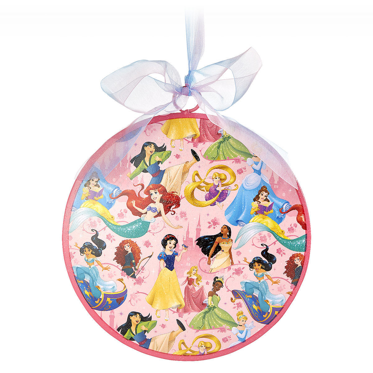  Disney Disc Ornament - Princess Signatures And Quotes
