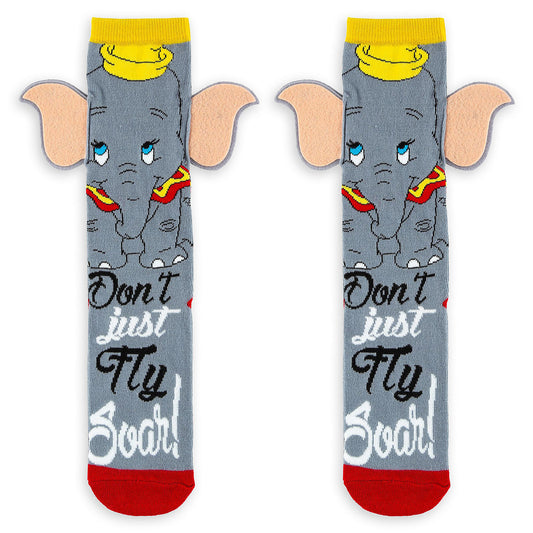  Disney Crew Socks For Adults - Dumbo - Don't Just Fly