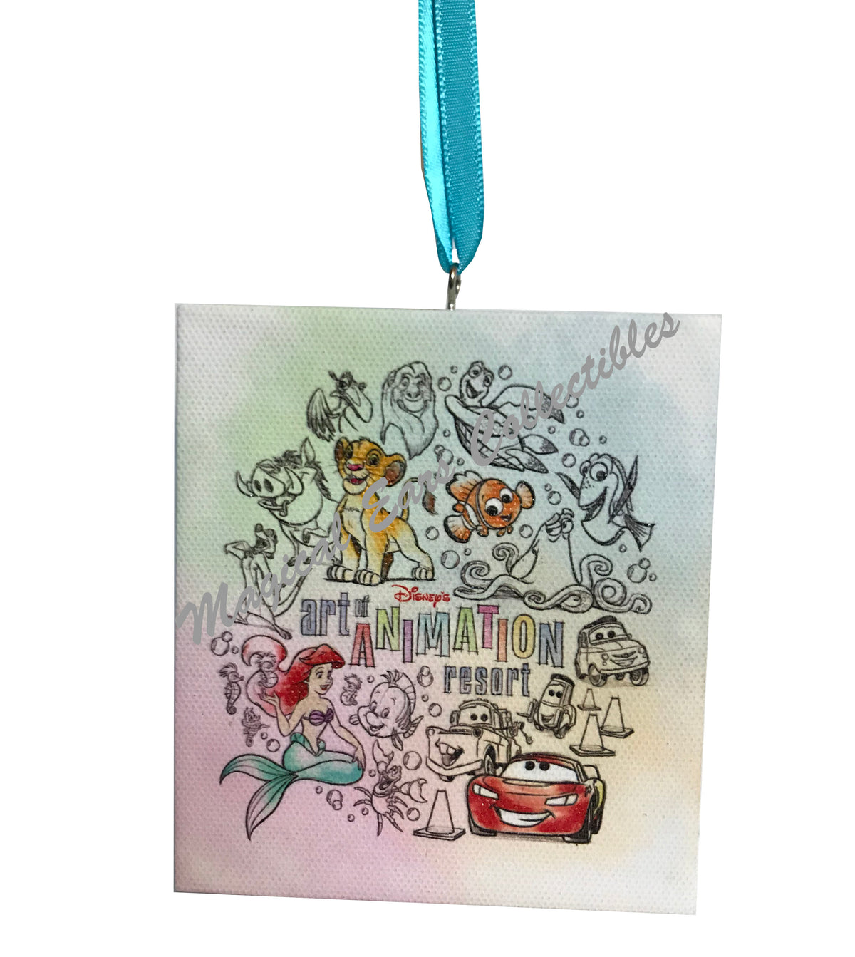  Disney Resort Ornament - Disney's Art Of Animation Resort