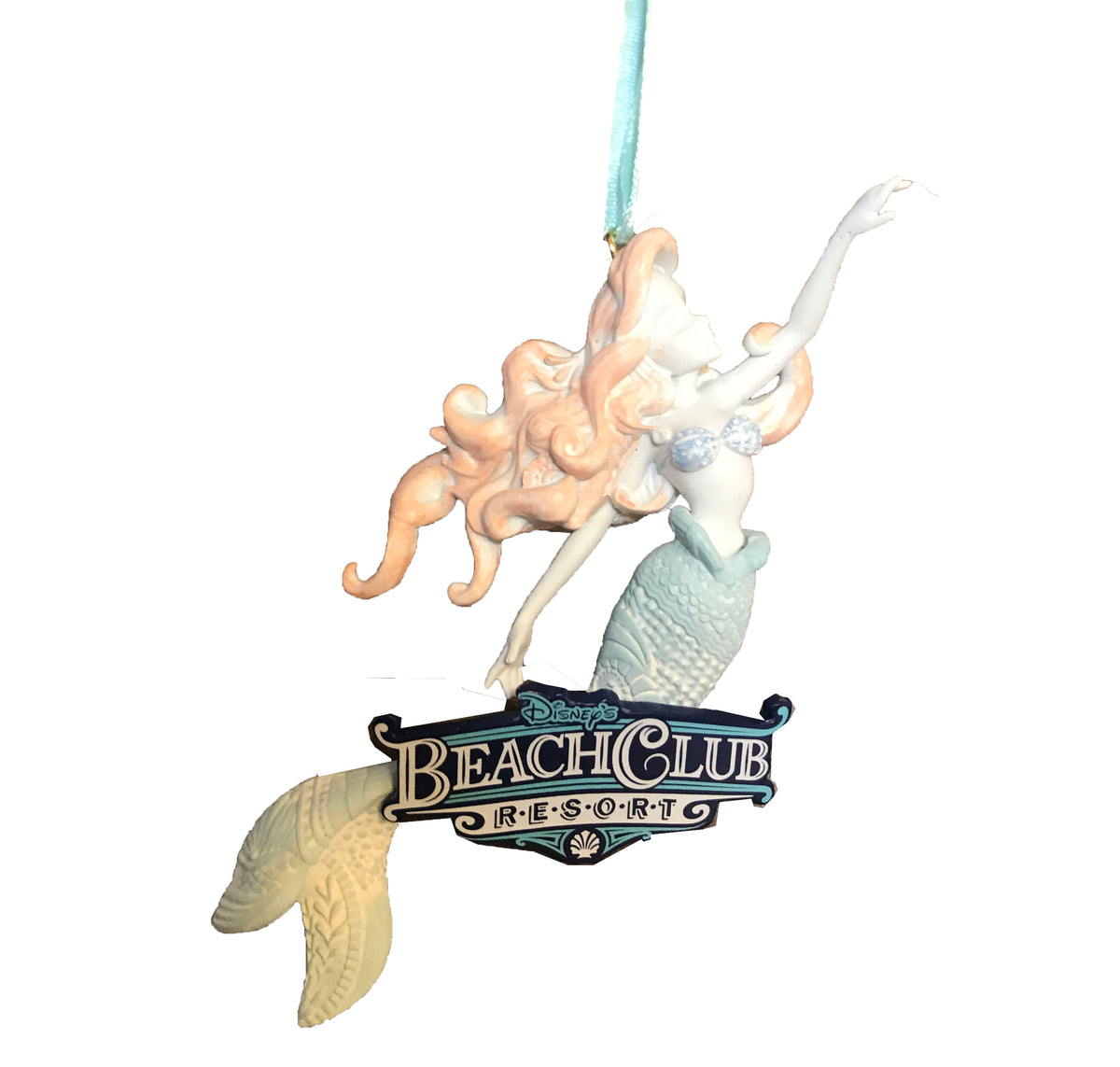  Disney Resort Ornament - Disney's Beach Club Resort - Mermaid