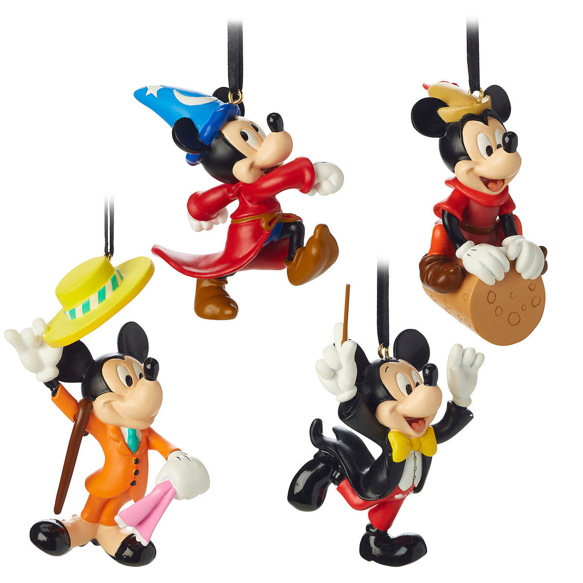  Disney Ornament Set - Mickey Mouse Through The Years - Set 2