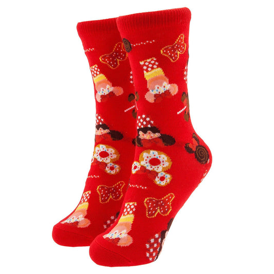  Disney Socks For Kids - Minnie Mouse Food Icons