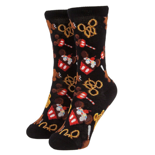  Disney Socks For Kids - Mickey Mouse Food Icons