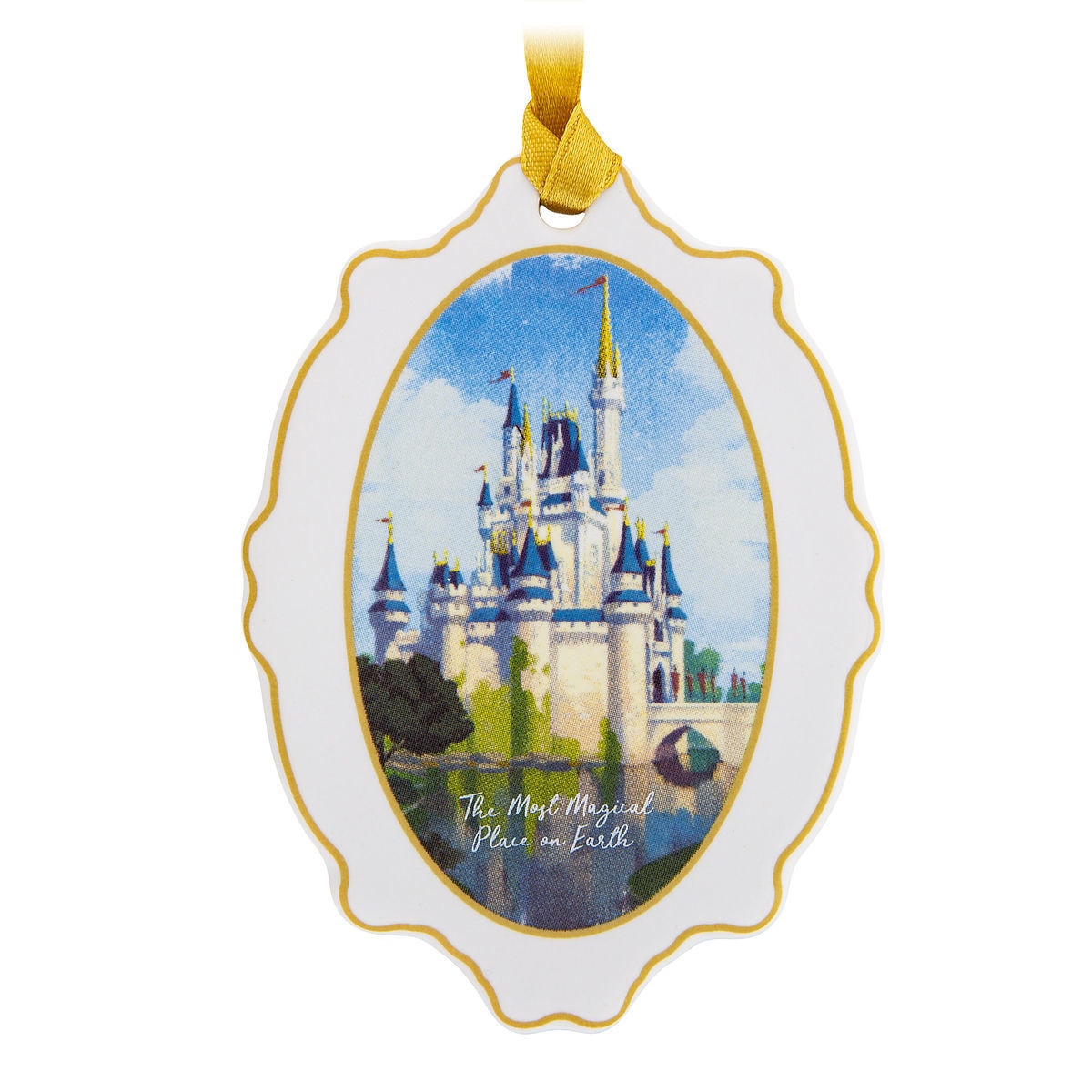  Disney Disc Ornament - Most Magical Place On Earth