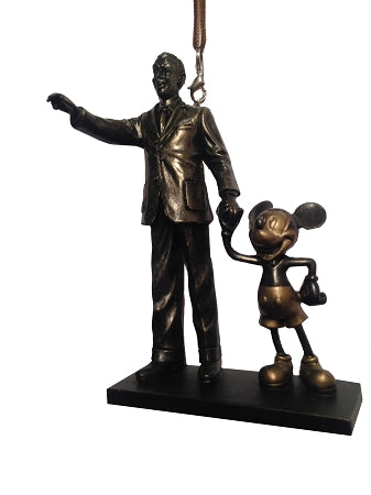  Disney Christmas Ornament - Walt And Mickey Mouse Partners