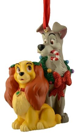  Disney Christmas Ornament - Lady And The Tramp