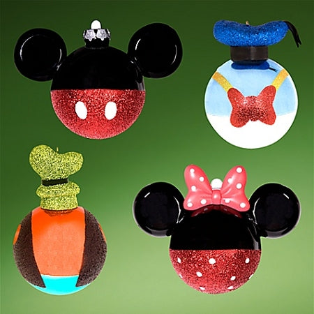  Disney Christmas Ornament Set - Best Of Mickey - Mickey Mouse And Pals