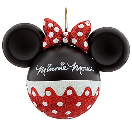  Disney Christmas Ornament - Mickey Mouse Ears - Minnie Mouse