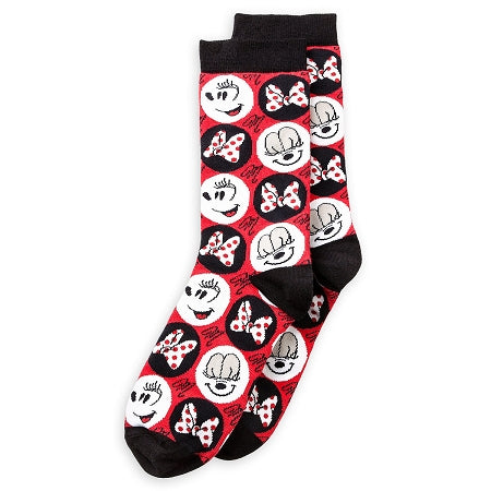  Disney Socks For Women - Minnie Mouse Smiles And Bows