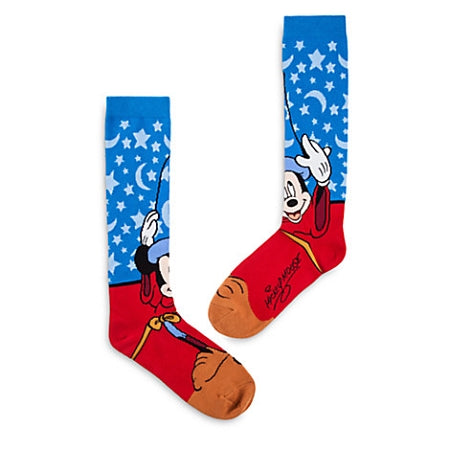  Disney Socks For Adults - Sorcerer Mickey Mouse Knee-High Socks