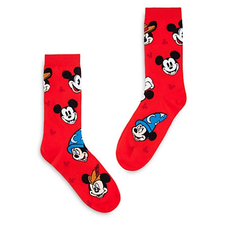  Disney Stretch Socks For Adults - Mickey Mouse - Through The Years