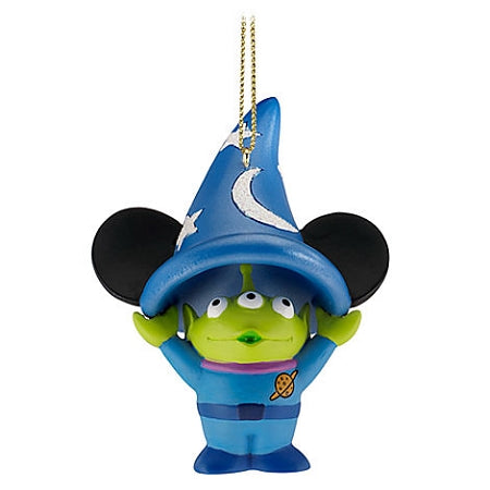  Disney Christmas Ornament - Sorcerer Hat Toy Story Space Alien