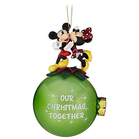  Disney Christmas Ornament - Minnie And Mickey - Our Christmas Together