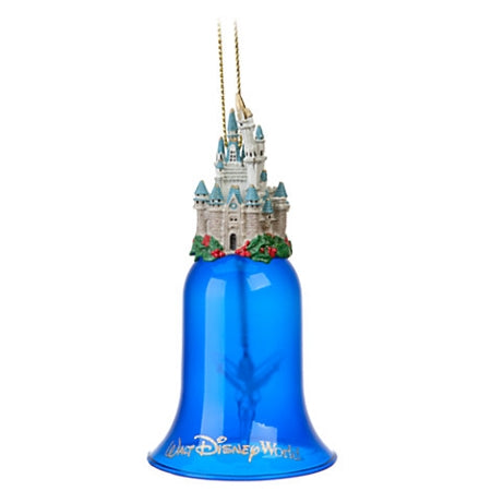  Disney Christmas Ornament - Cinderella Castle - Bell