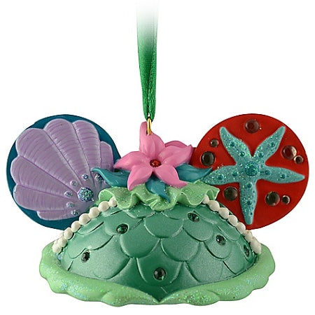  Disney Ears Hat Ornament - Ariel
