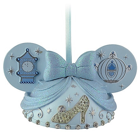  Disney Ears Hat Ornament - Cinderella - Slipper
