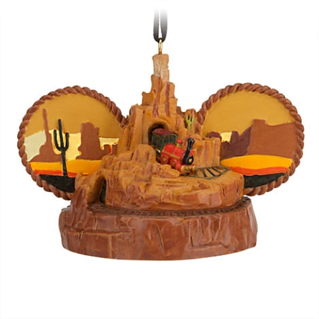  Disney Ear Hat Ornament - Big Thunder Mountain Railroad
