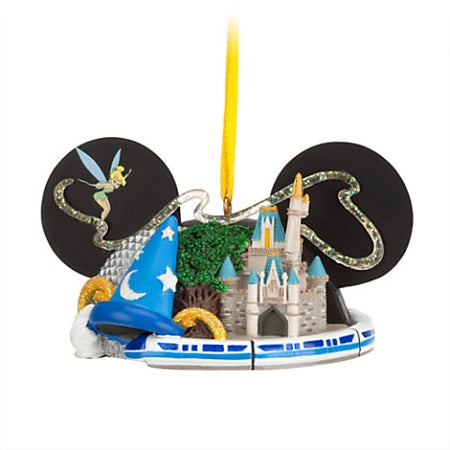  Disney Ear Hat Ornament - Four Parks, One World