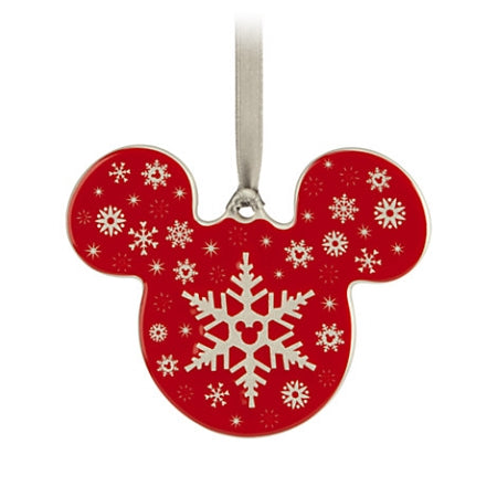  Disney Disc Ornament - Mickey Mouse - Snowflake