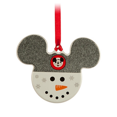  Disney Disc Ornament - Mickey Mouse Icon - Snowman