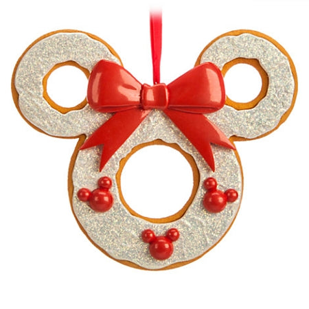  Disney Christmas Ornament - Mickey Mouse Gingerbread Filigree Wreath
