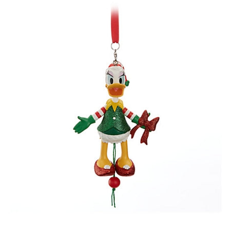 Disney Christmas Ornament - Daisy Duck - Articulated Figural