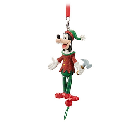  Disney Christmas Ornament - Goofy - Articulated Figural