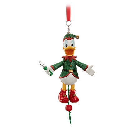  Disney Christmas Ornament - Donald Duck - Articulated Figural