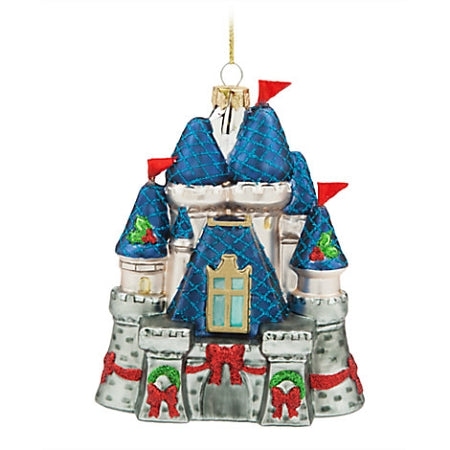  Disney Christmas Ornament - Fantasyland Castle - Glass