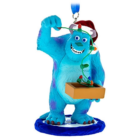  Disney Christmas Ornament - Sulley Figural With Lights