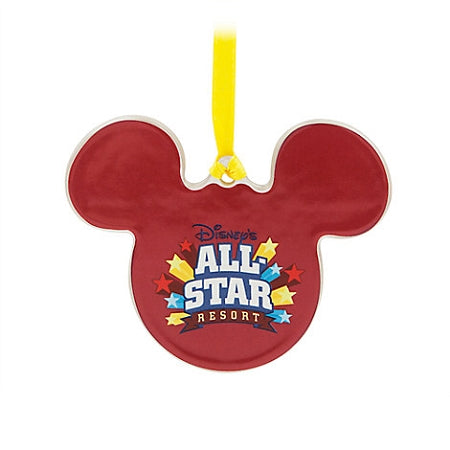  Disney Disc Ornament - Mickey Mouse - All-Star Resort