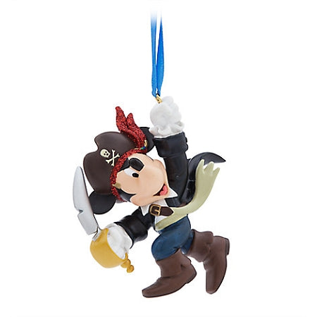  Disney Christmas Ornament - Mickey Mouse Pirate