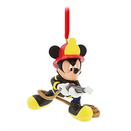 Disney Christmas Ornament - Fireman Mickey Mouse