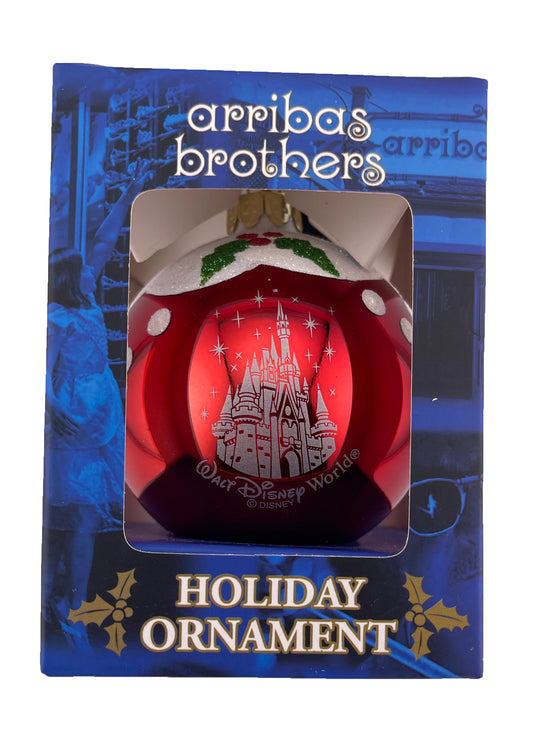  Disney Arribas Ornament - Castle - Walt Disney World