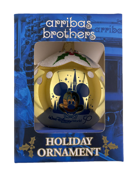  Disney Arribas Ornament - 50th Anniversary - Mickey Mouse