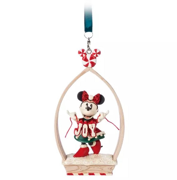  Disney Sketchbook Ornament - Minnie Mouse - JOY